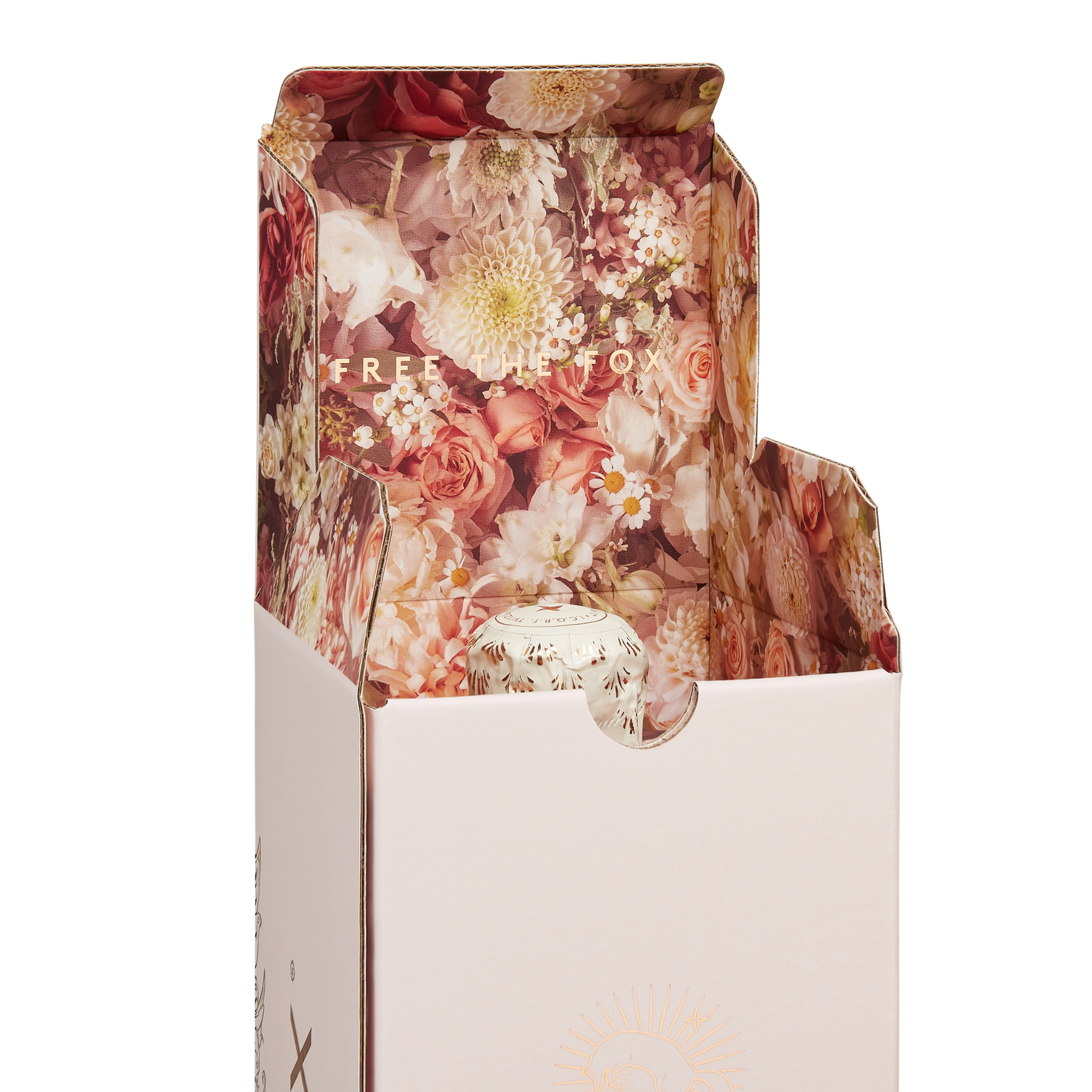 Персонализированная подарочная коробка с розовым маслом
